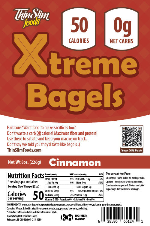 ThinSlim Foods Xtreme Bagels 8 oz.