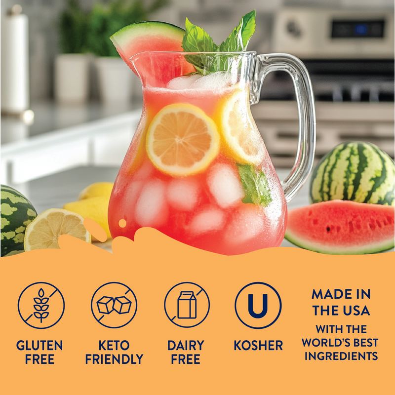 Jordan's Skinny Syrups Sugar Free Watermelon Lemonade Syrup Concentrate