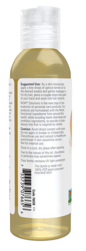 NOW Apricot Oil 16 fl oz.
