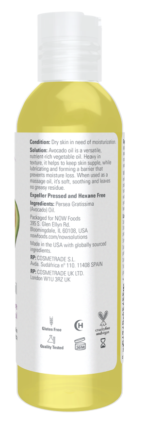 NOW Avocado Oil 4 fl oz.