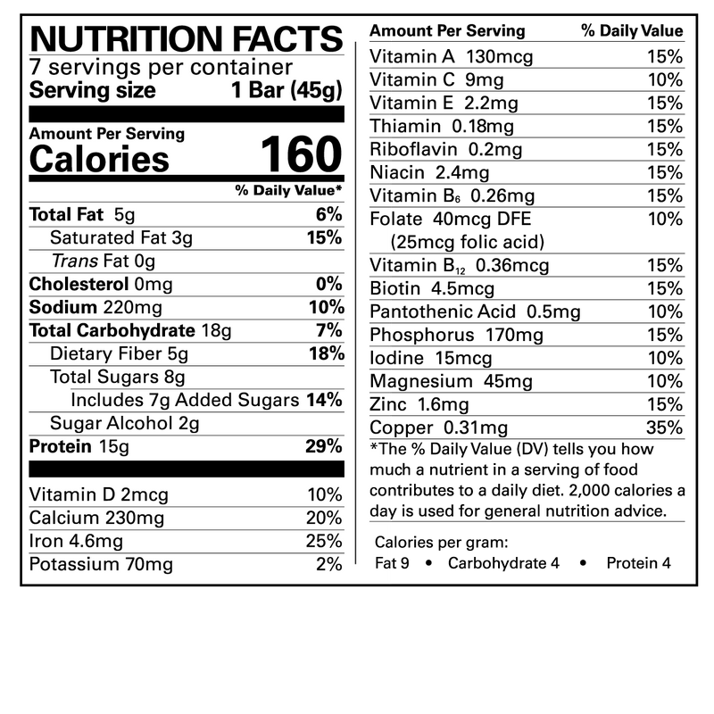 Numetra 15g Protein Meal Replacement Bar