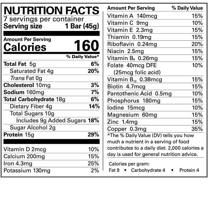 Numetra 15g Protein Meal Replacement Bar