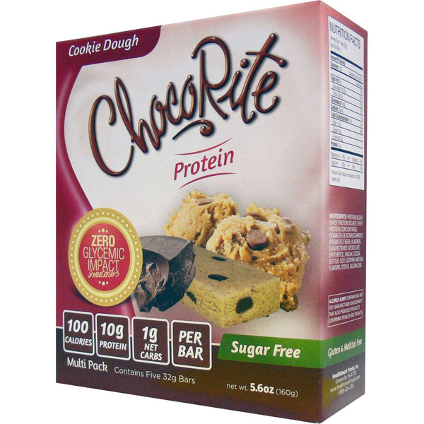 Healthsmart ChocoRite Uncoated Protein Bars, 32g