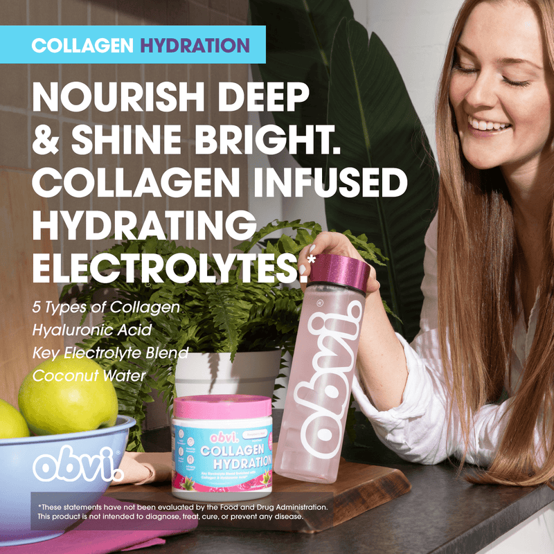 Obvi Collagen® Hydration, 5.4 oz - Raspberry Rosé