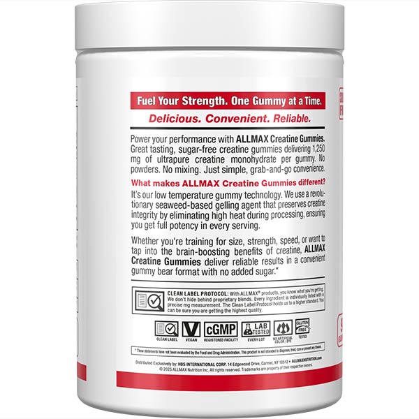 AllMax Nutrition Creatine Gummies