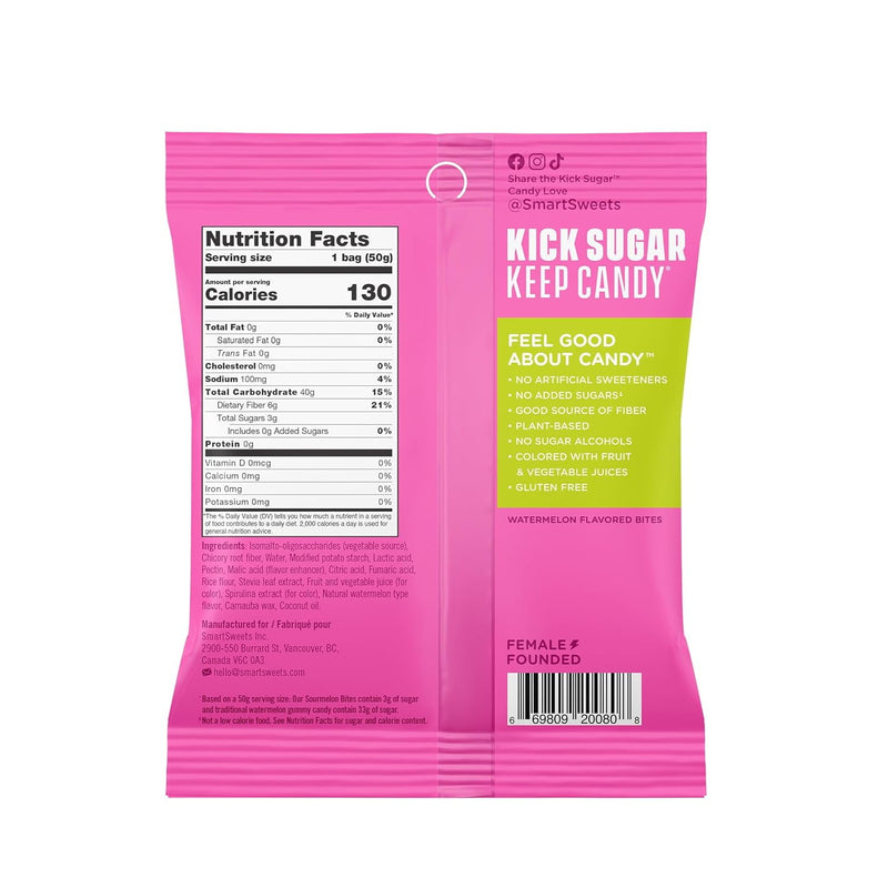 Smart Sweets Sourmelon Bites 50g (1.8 oz)