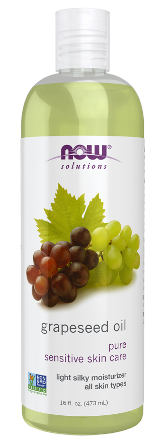 NOW Grapeseed Oil 16 fl oz.