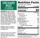 Simply Snackin' Beef Protein Snack - Orchard Beef with Apples & Cherries
