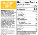 Simply Snackin' Beef Protein Snack - Teriyaki Beef with Pineapples