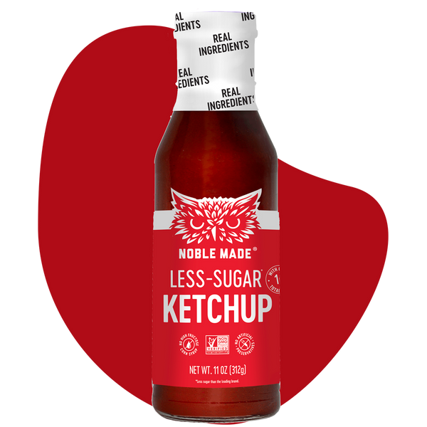 Noble Made Less Sugar Tomato Ketchup