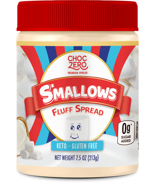 ChocZero S'mallows Marshmallow Fluff Spread. 7.5 oz