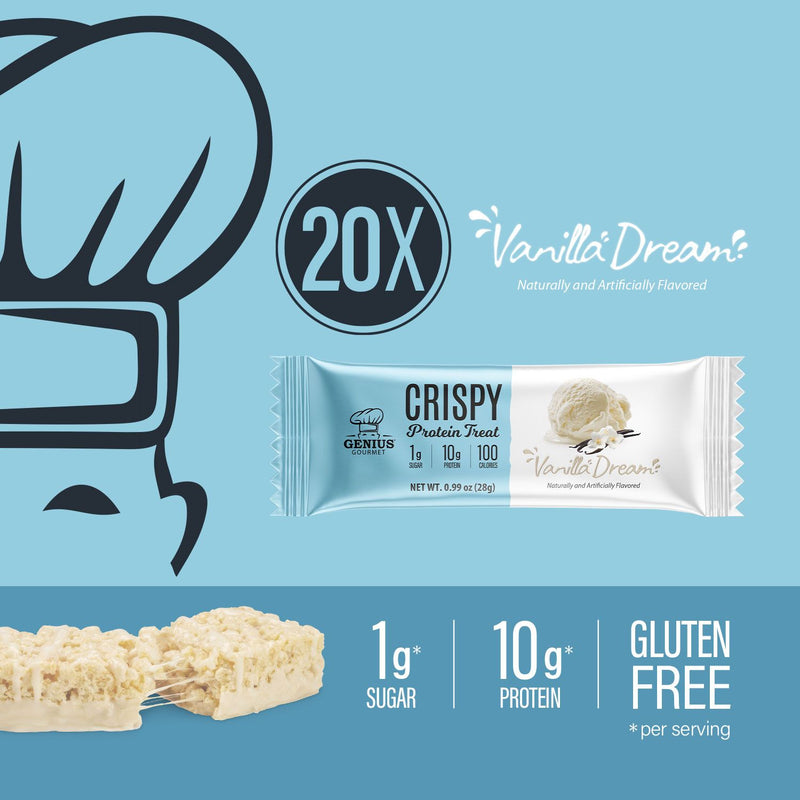 Genius Gourmet Crispy Protein Treat