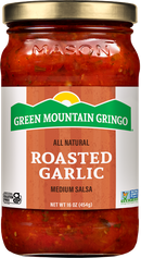 Green Mountain Gringo Roasted Garlic Salsa 16 oz.