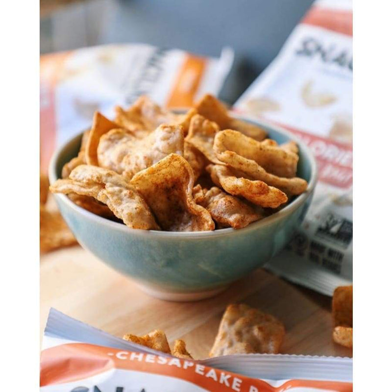 Snacklins Low-Calorie Cracklins Plant Crisps - Nacho (3 Oz) 