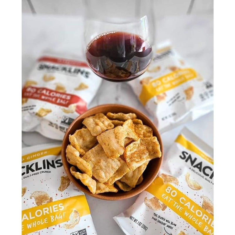 Snacklins Low-Calorie Cracklins Plant Crisps - Teriyaki (3 Oz) 