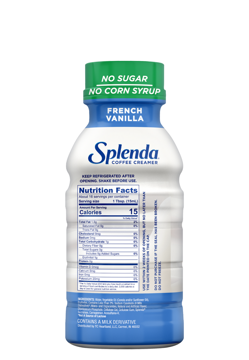 Splenda Coffee Creamer, 8 oz