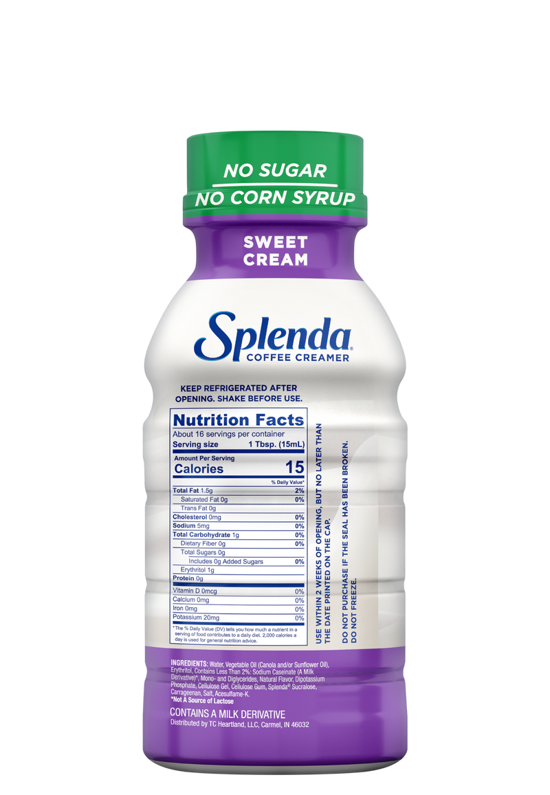 Splenda Coffee Creamer, 8 oz