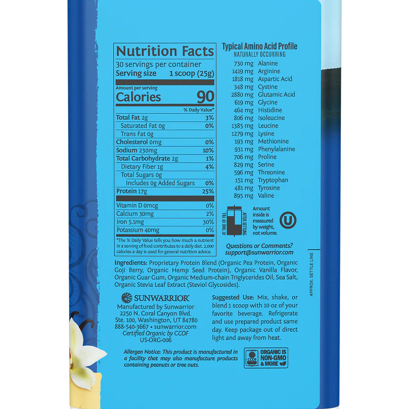 Sun Warrior Warrior Blend Protein