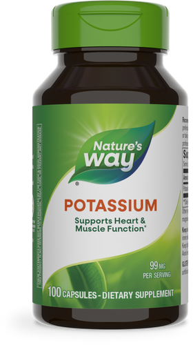 Nature's Way Potassium 100 capsules