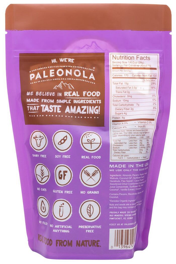 Paleonola Grain Free Granola