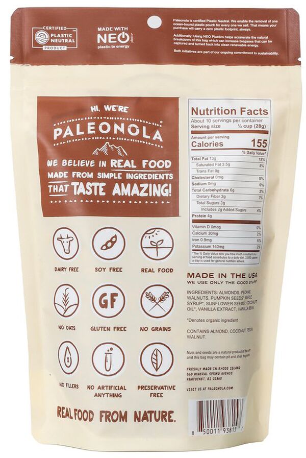 Paleonola Grain Free Granola