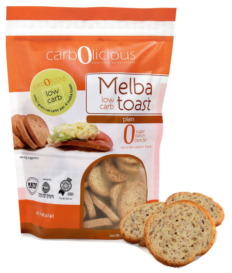 Carbolicious Low Carb Melba Toast