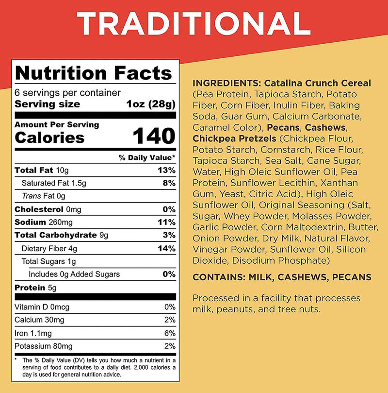 Catalina Crunch Keto Friendly Crunch Mix