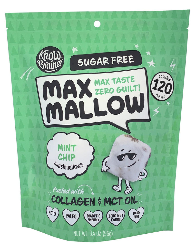 Know Brainer Foods Max Mallow Sugar Free Marshmallows