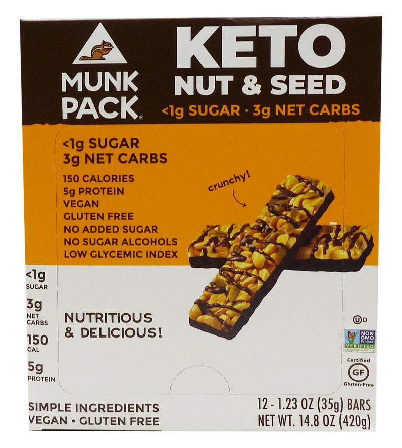 Munk Pack Keto Nut & Seed Bar