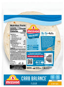 Mission Foods Carb Balance Soft Tortillas