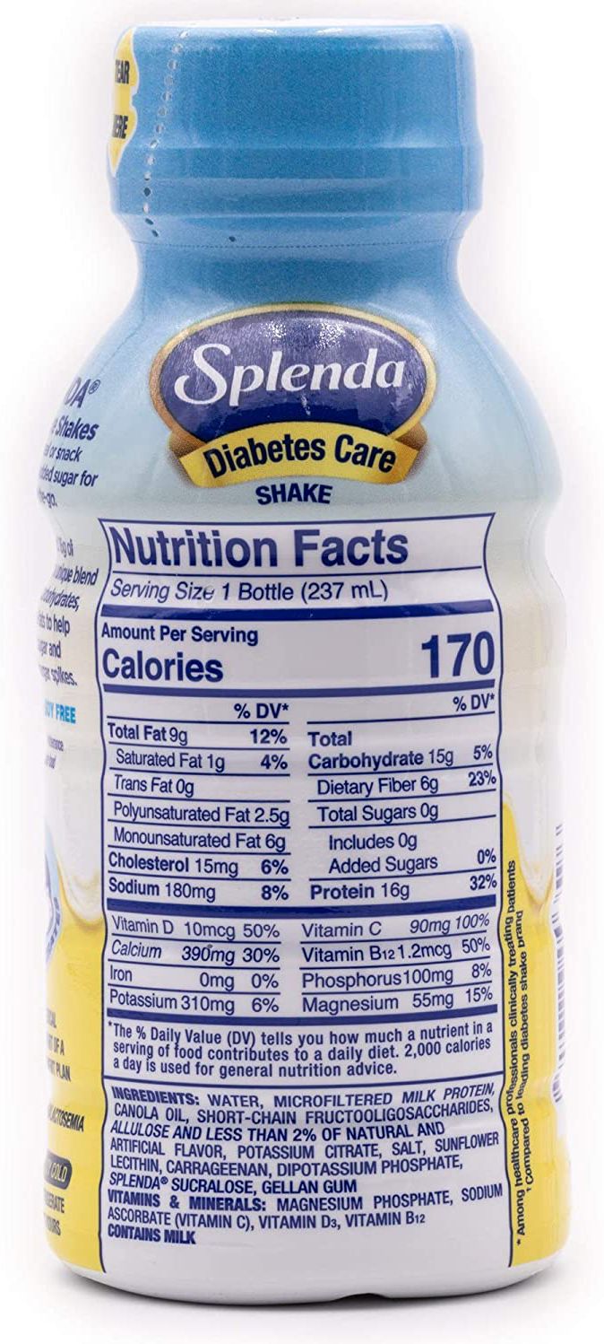 Splenda Diabetes Care Shake RTD