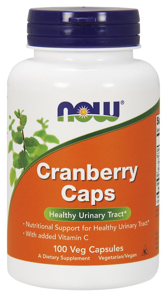 NOW Cranberry Caps 100 veg capsules 