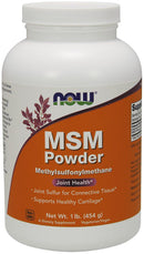 NOW MSM Powder (CLEARANCE: Best by January 14, 2026)