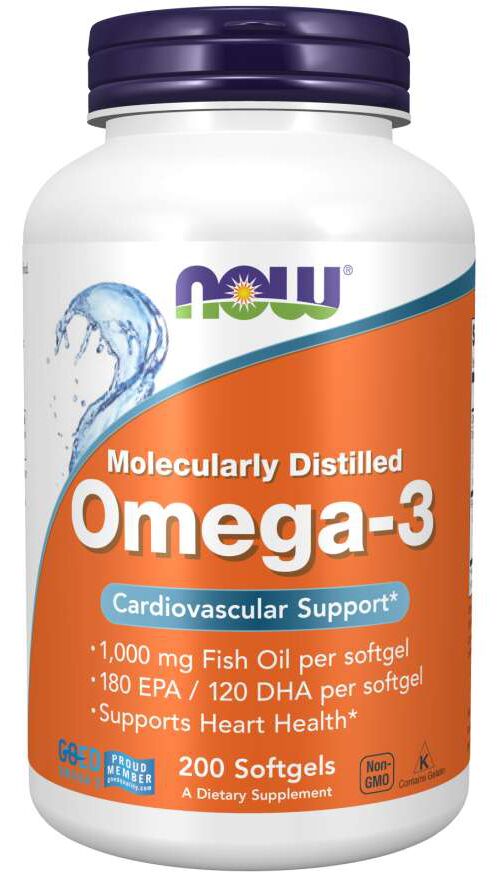 NOW Omega-3 Fish Oil