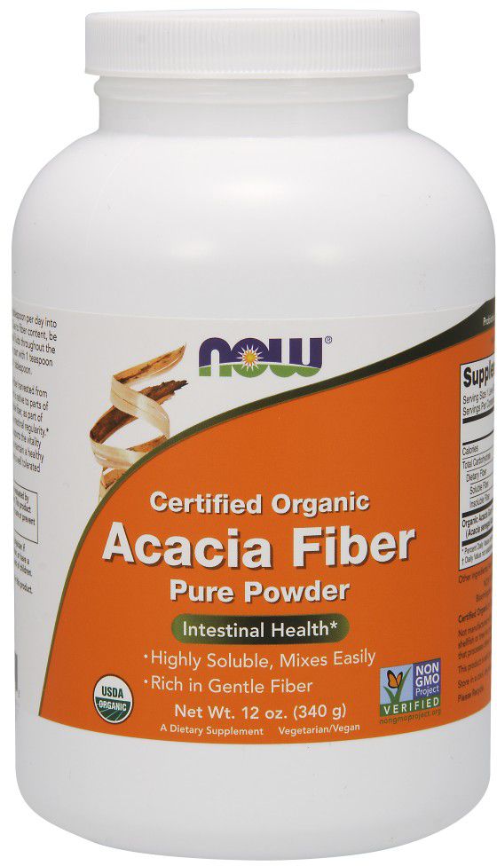 NOW Acacia Fiber 12 oz. 