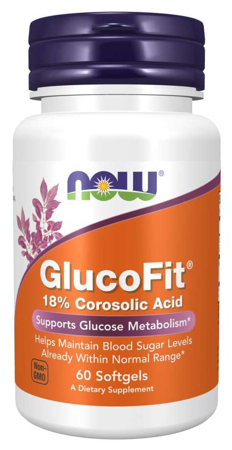 NOW GlucoFit 60 softgels 