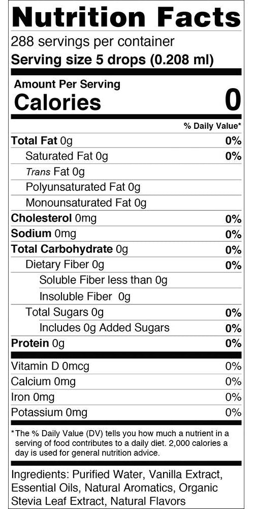 SweetLeaf Sweet Drops Flavored Stevia Sweetener