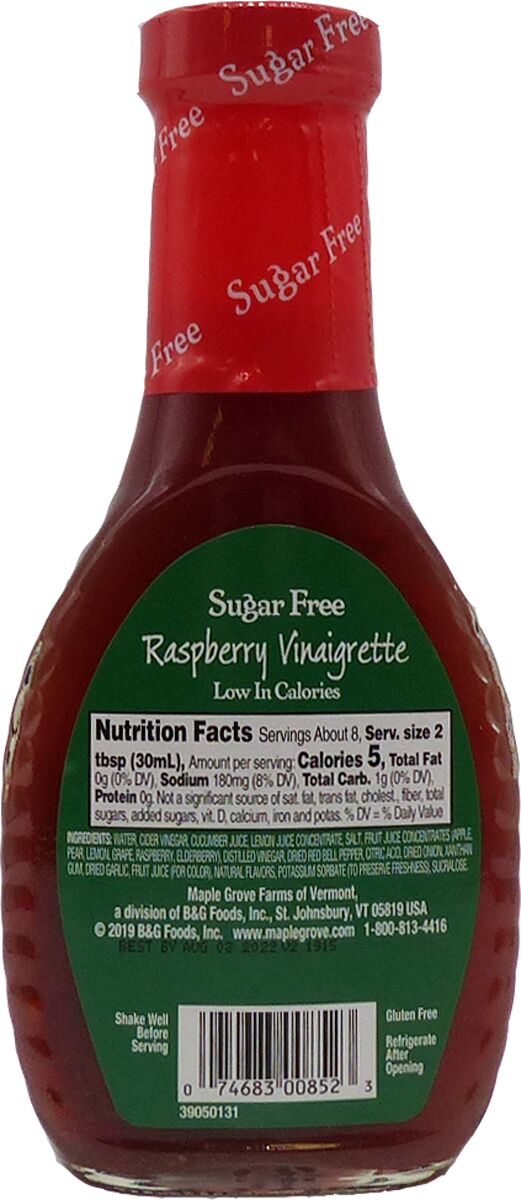 Maple Grove Farms Sugar Free Salad Dressing