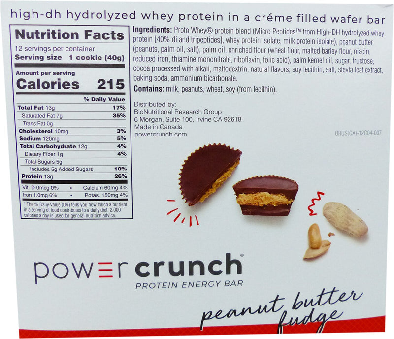 BNRG Power Crunch Protein Bars