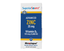 Superior Source Advanced Zinc 25mg with Vitamin D3 5,000IU MicroLingual® Instant Dissolve Tablets 
