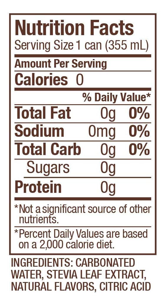 Zevia Zero Calorie Soda