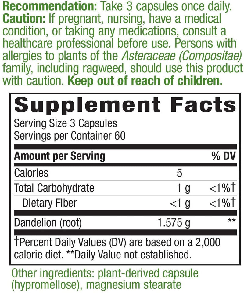 Nature's Way Dandelion Root