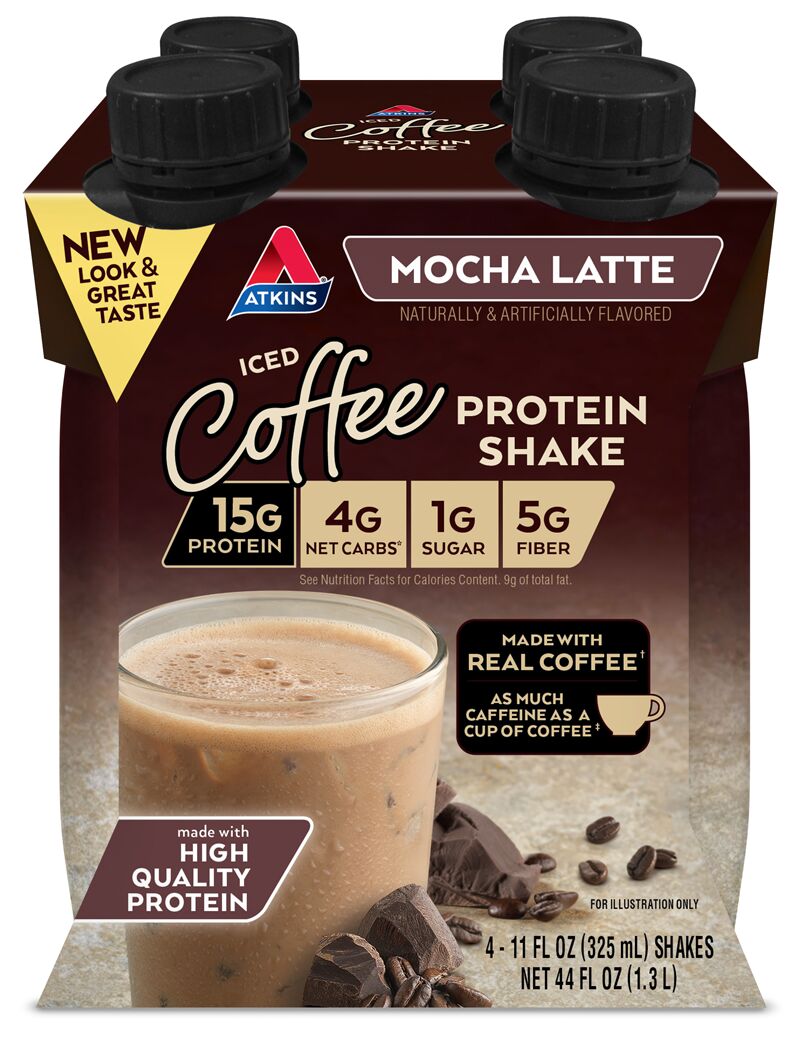 Atkins Nutritionals Iced Coffee Ready-to-Drink Protein Shakes