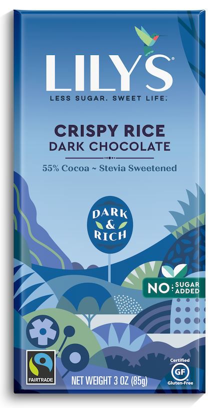 Lily's Sweets No Sugar Added 55% Dark Chocolate Bars