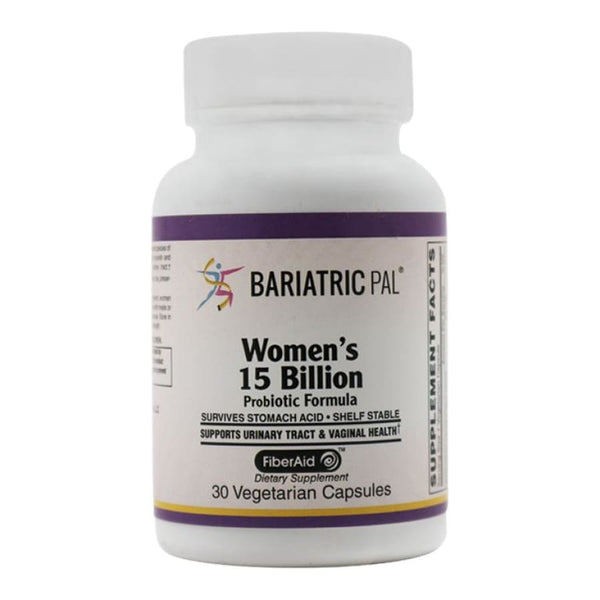 BariatricPal Women’s Prebiotic & Probiotic 15 Billion CFU Vaginal, Urinary Tract & Digestive Health Capsules
