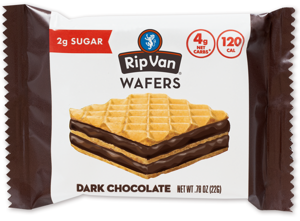 Wafer Snacks by Rip Van - Dark Chocolate 