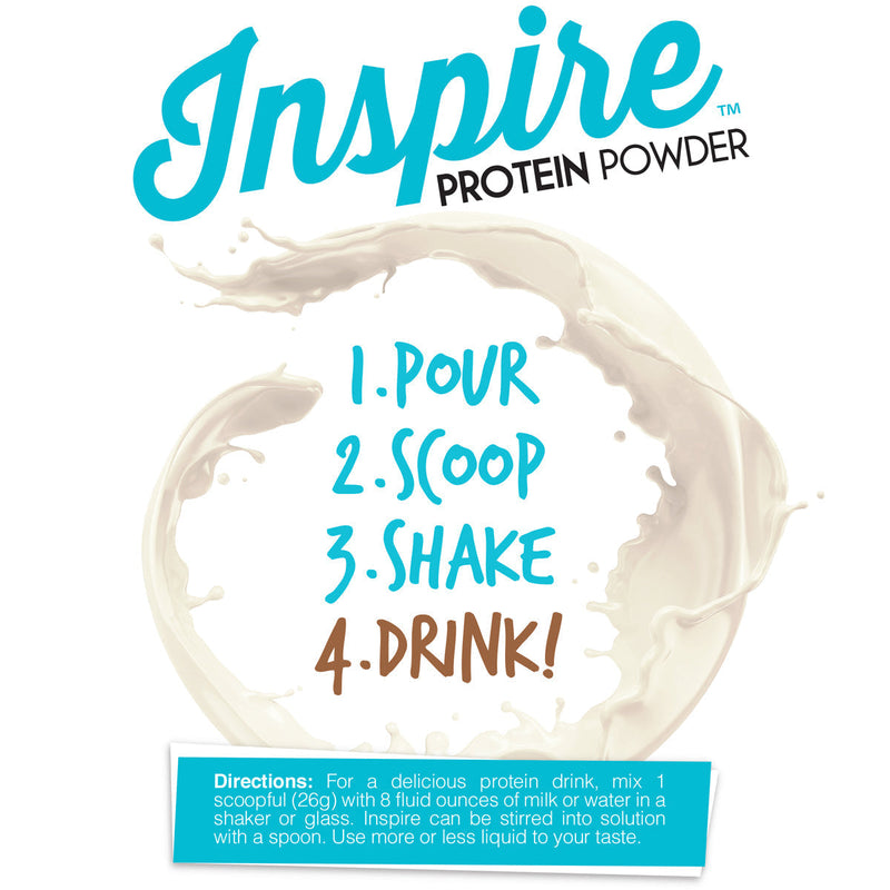 Inspire Vanilla Bean Protein Powder by Bariatric Eating