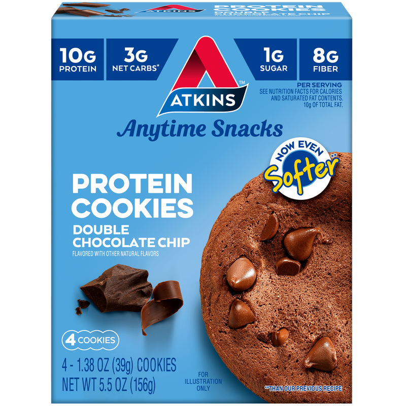 Atkins Nutritionals Snack Protein Cookies (4 cookies)