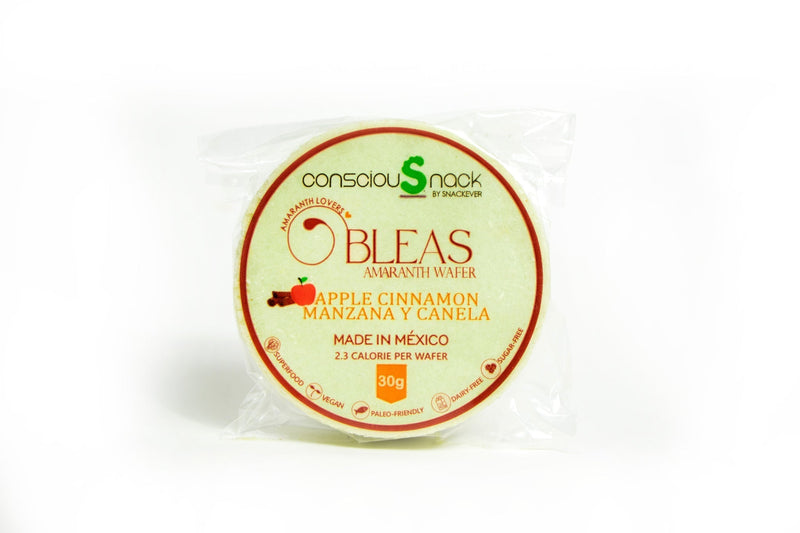 ConsciouSnack Obleas Amaranth Wafers by Snackever