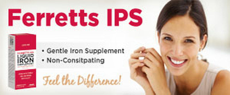 Ferretts IPS Iron (40mg) Supplement - Liquid (8oz) 